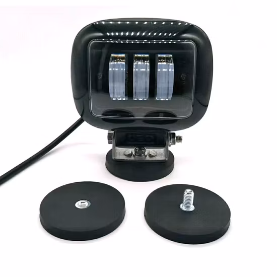 超強力なゴムコーティングされたネオジムポットベースマグネット、磁気ホルダーと雄ネジ付き